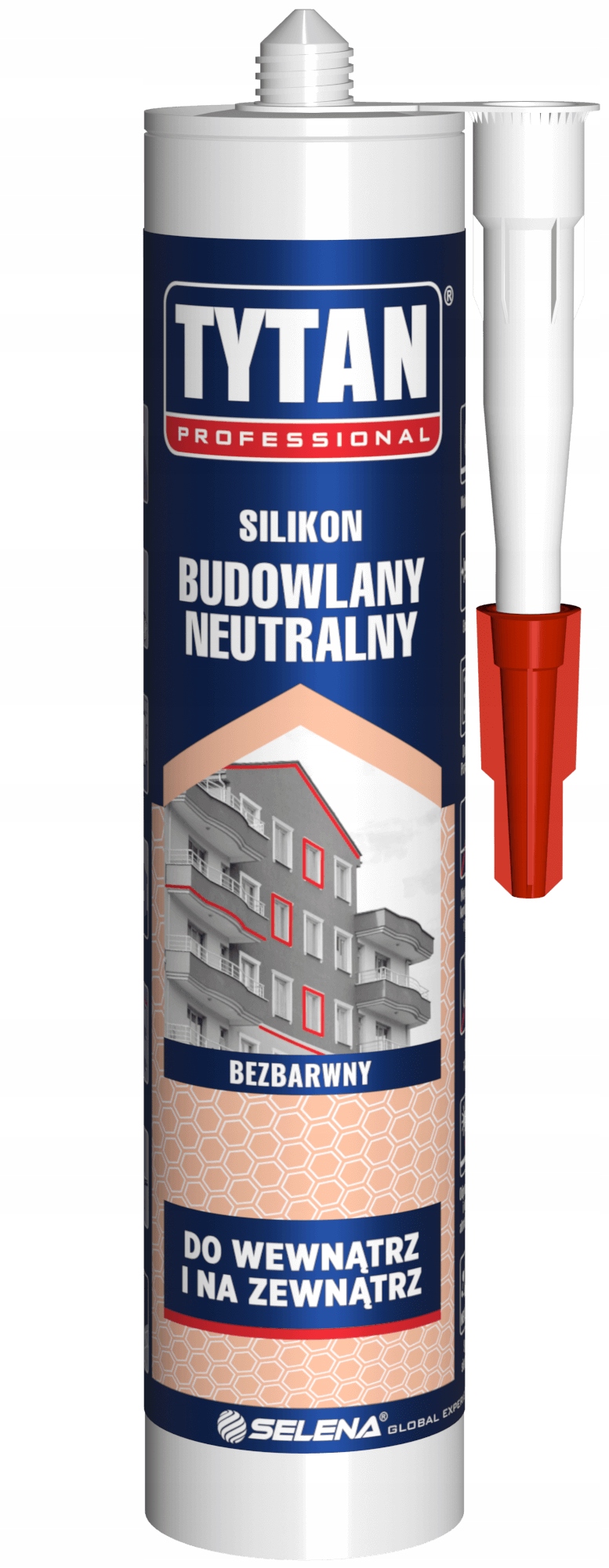Stavebný silikón Tytan Professional, bezfarebný, 280 ml